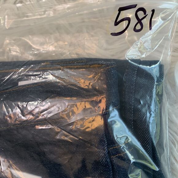 FRAME le Italien Wide Crop Italian rigid denim 100% cotton made in Italy sz 27 - Picture 12 of 12